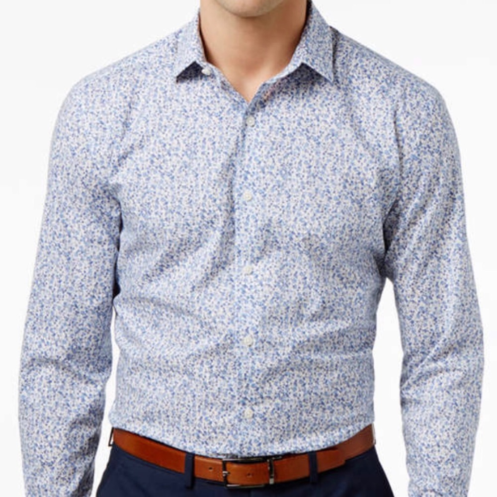 Bar III Men’s Slim Fit Dress Shirt